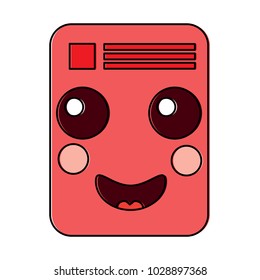 document happy emoji icon image