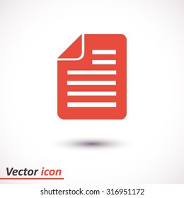 Document Icon Stock Vector (Royalty Free) 316951172 | Shutterstock