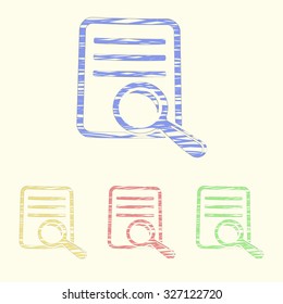 Document icon. 