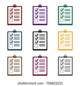 Document icon in black style isolated on white background. Logistic symbol stock vector illustration.