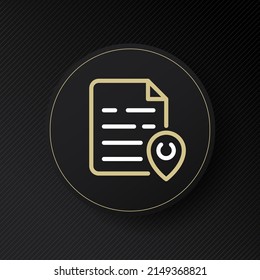 Document icon. Data copying. New documents. File protection. Sale of files. Location. Completing tasks in the office. Work with documents. Signing of documents. vector eps 10