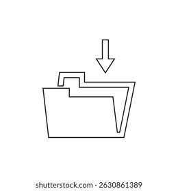ícone do documento, ícone do banco de dados vetor