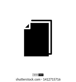 document icon, design inspiration vector template for web design or mobile app