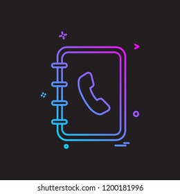 Document icon design vector