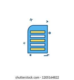 Document icon design vector