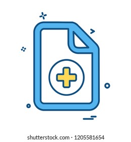 Document icon design vector 