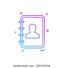 Document icon design vector