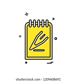 Document icon design vector