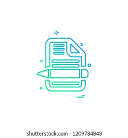 Document icon design vector 