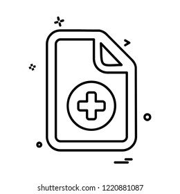 Document icon design vector 