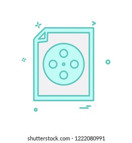 Document icon design vector