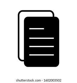 document icon design vector template