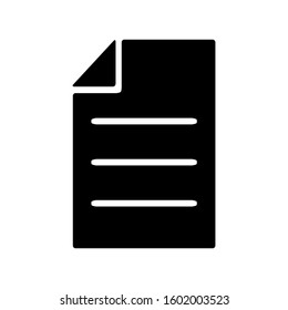 document icon design vector template