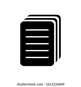 document icon design vector template