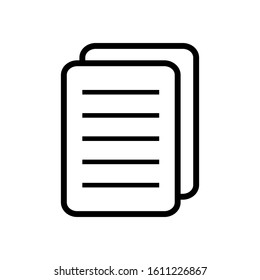 document icon design vector template