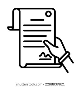 Document Icon Design vector Template Illustration