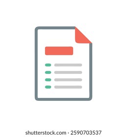 Document Icon for Educational Resources