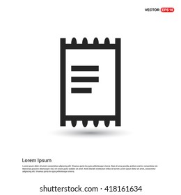 Document icon. file icon. 