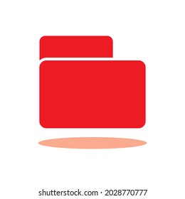 document icon, file icon on a white background. Flat design style. EPS 10 vector.