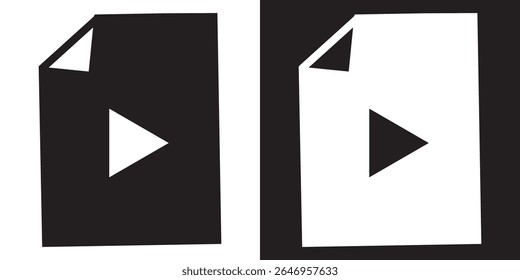 Dokumentsymbol. Symbole für Dateien: , Vektorgrafik.EPS10 AI