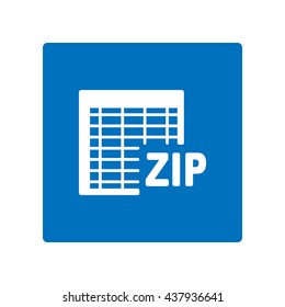 document Icon, flat design style