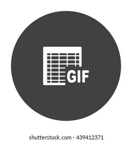 document Icon, flat design style
