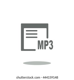 document Icon, flat design style