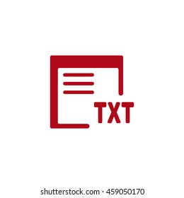 document Icon, flat design style