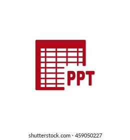 document Icon, flat design style