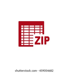 document Icon, flat design style