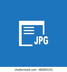 document Icon, flat design style