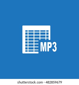 document Icon, flat design style