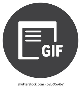 document Icon, flat design style