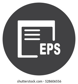 document Icon, flat design style