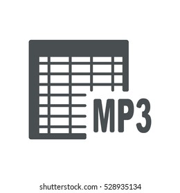 document Icon, flat design style