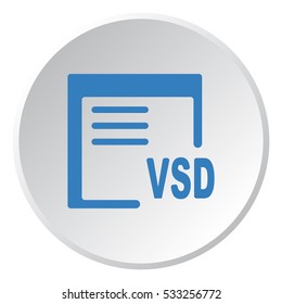 document Icon, flat design style