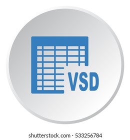 document Icon, flat design style