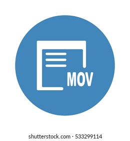 document Icon, flat design style