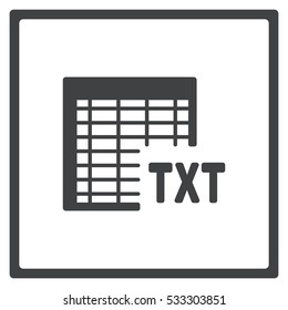 document Icon, flat design style