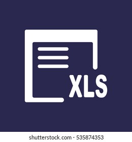 document Icon, flat design style