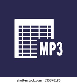 document Icon, flat design style