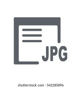 document Icon, flat design style