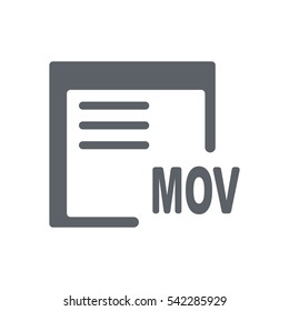 document Icon, flat design style