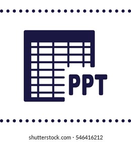 document Icon, flat design style