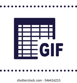 document Icon, flat design style