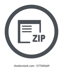 document Icon, flat design style