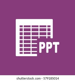 document Icon, flat design style