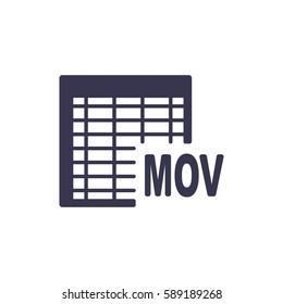 document Icon, flat design style