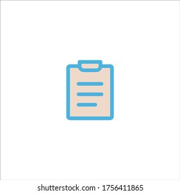 document icon flat vector logo design trendy illustration signage symbol graphic simple