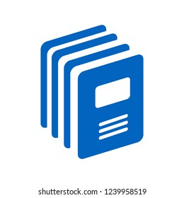 Document icon, folder - stock vector